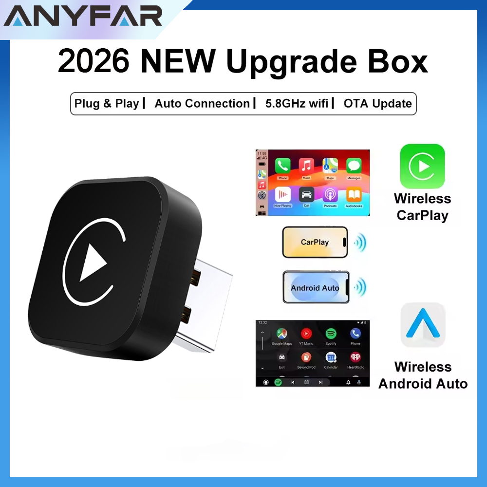 Car Accessories Usa - محول كار بلاي اللاسلكي 2026، 2