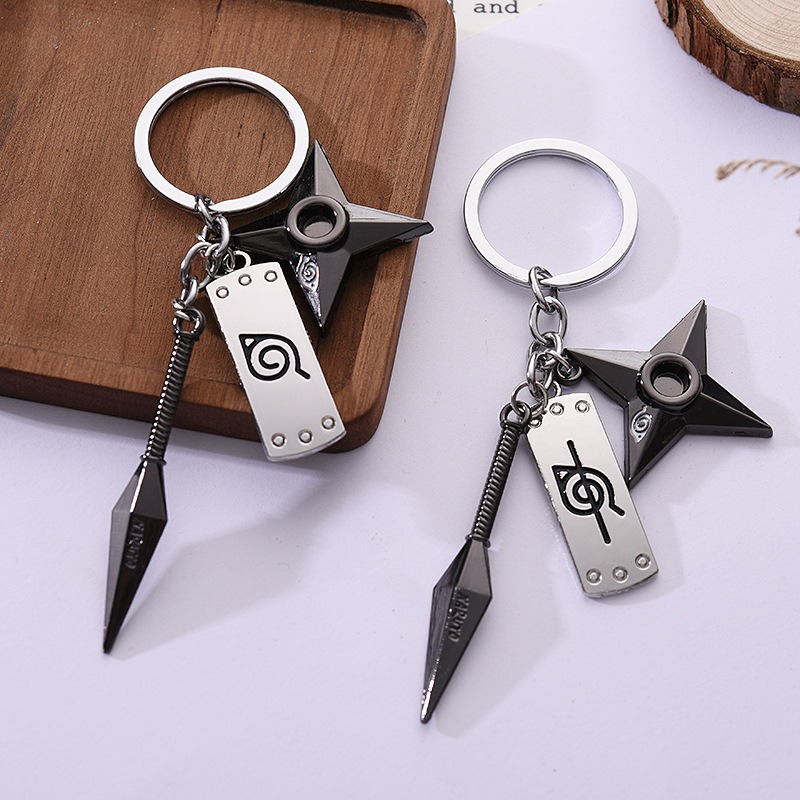 Car Accessories Toy - بانداي أنيمي ناروتو المفاتيح سيارة حقيبة