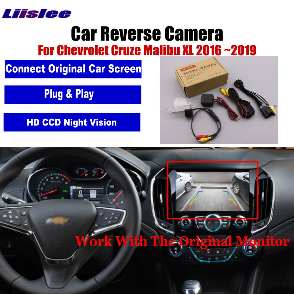 Car Accessories Xl - كاميرا عكسية أصلية متوافقة مع شاشة