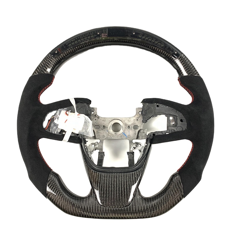 Steering Wheel Cover - غطاء عجلة قيادة مخصص من ألياف