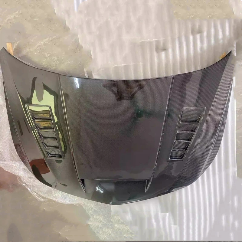 Car Accessories Xl - غطاء محرك من ألياف الكربون عالي