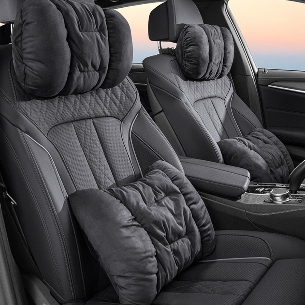Car Accessories For Winter - مقعد السيارة وسادة مسند الرقبة الشتاء