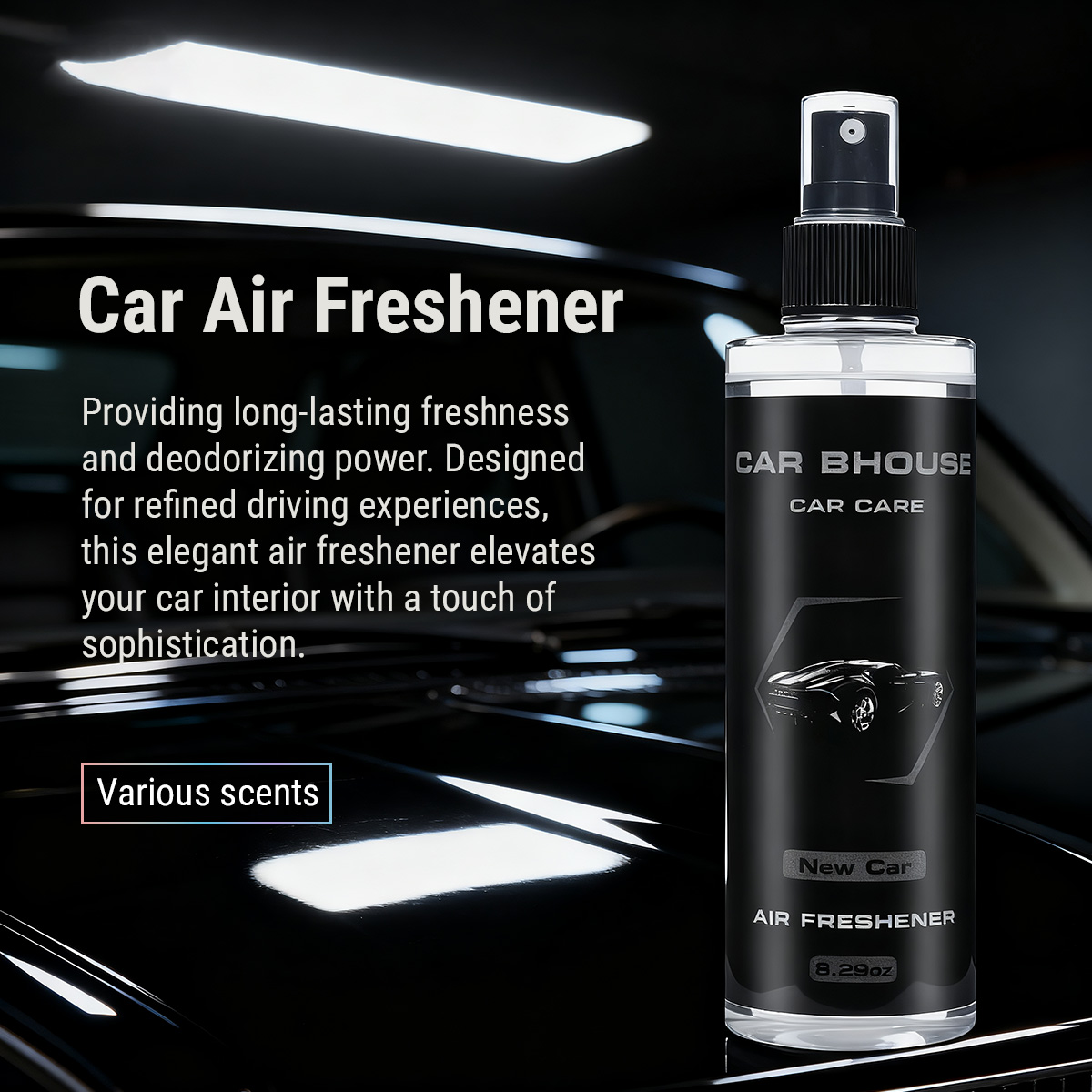 معطر هواء للسيارة برائحة الزهو - مراجعة Car Accessories Usa وسعره