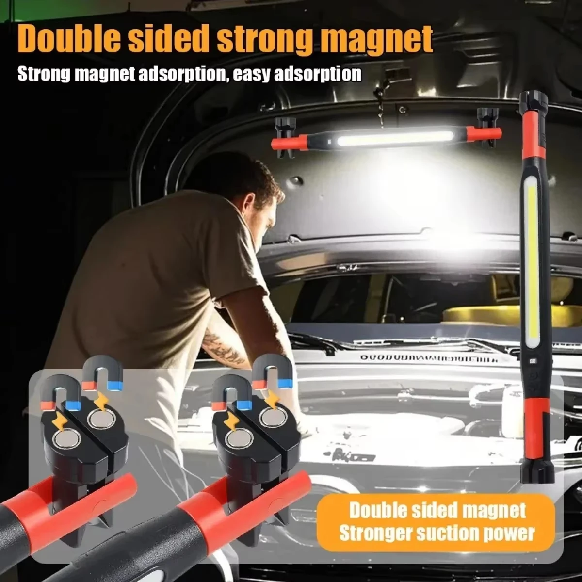 مصباح عمل LED قابل لإعادة الشح - مراجعة Car Accessories Hanging وسعره