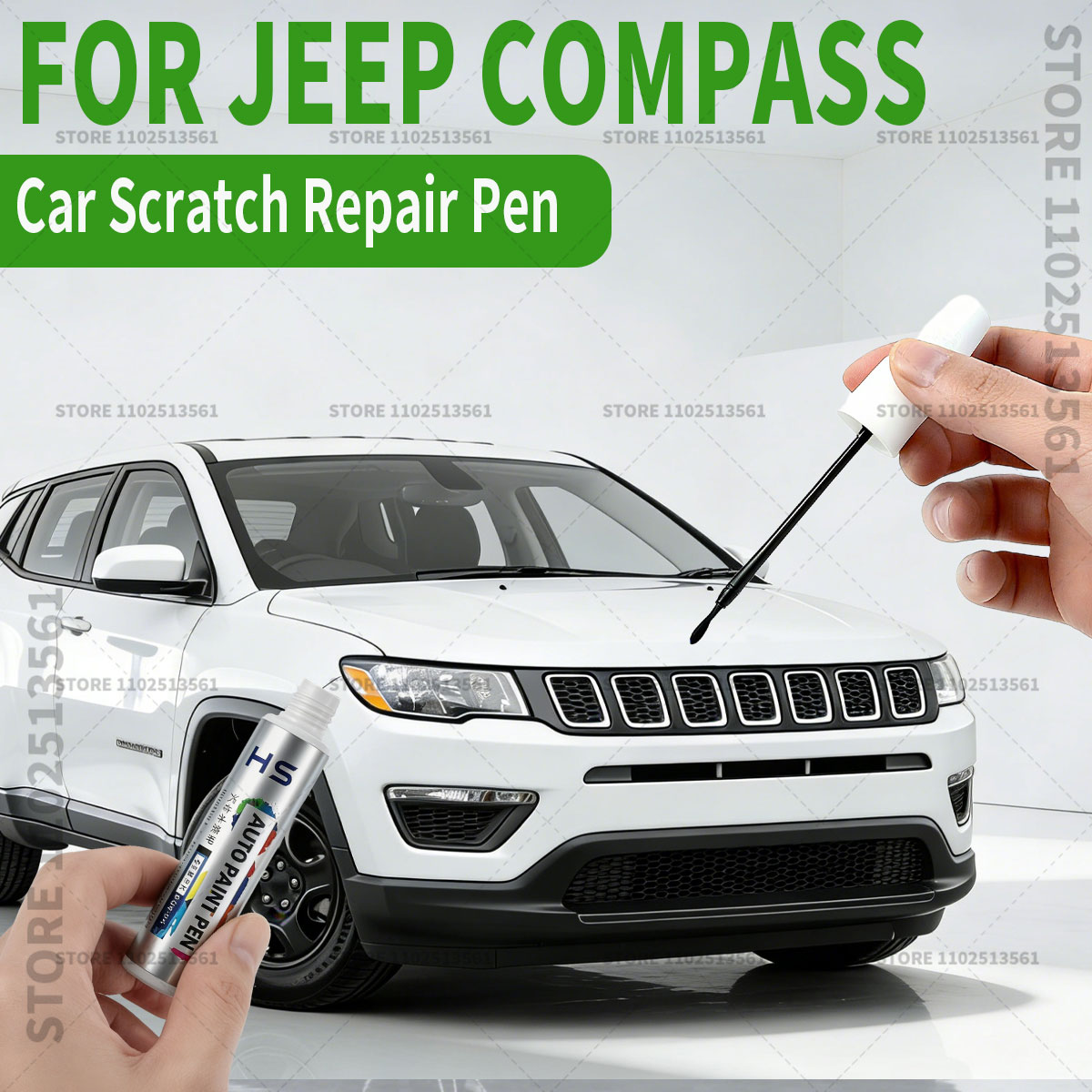 قلم إصلاح طلاء جيب كومباس لإزا - مراجعة Car Accessories For Winter وسعره