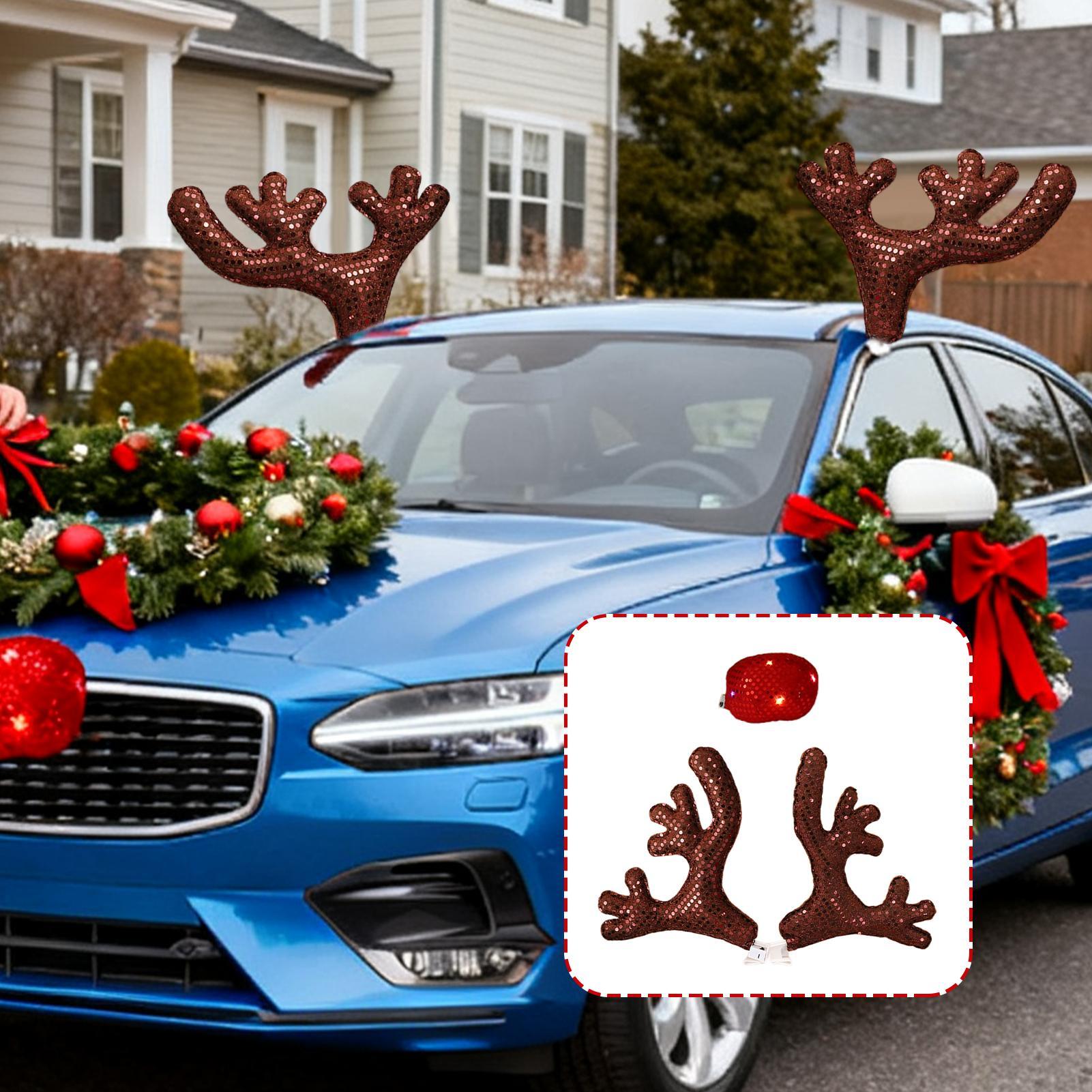 زينة عيد الميلاد للسيارة، إكسس - مراجعة Car Accessories For Winter وسعره