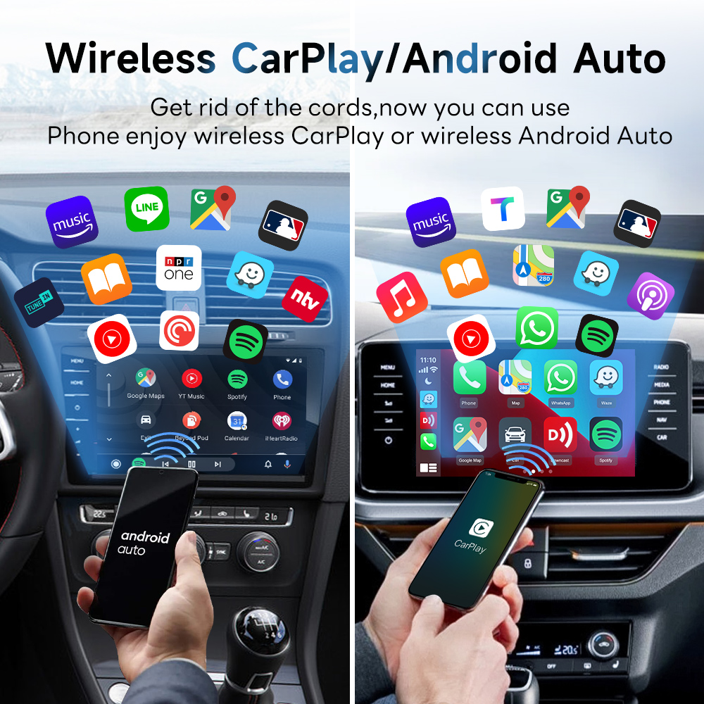 كارلينكيت 5.0 محول سلكي إلى لا - مراجعة Car Accessories Usa وسعره