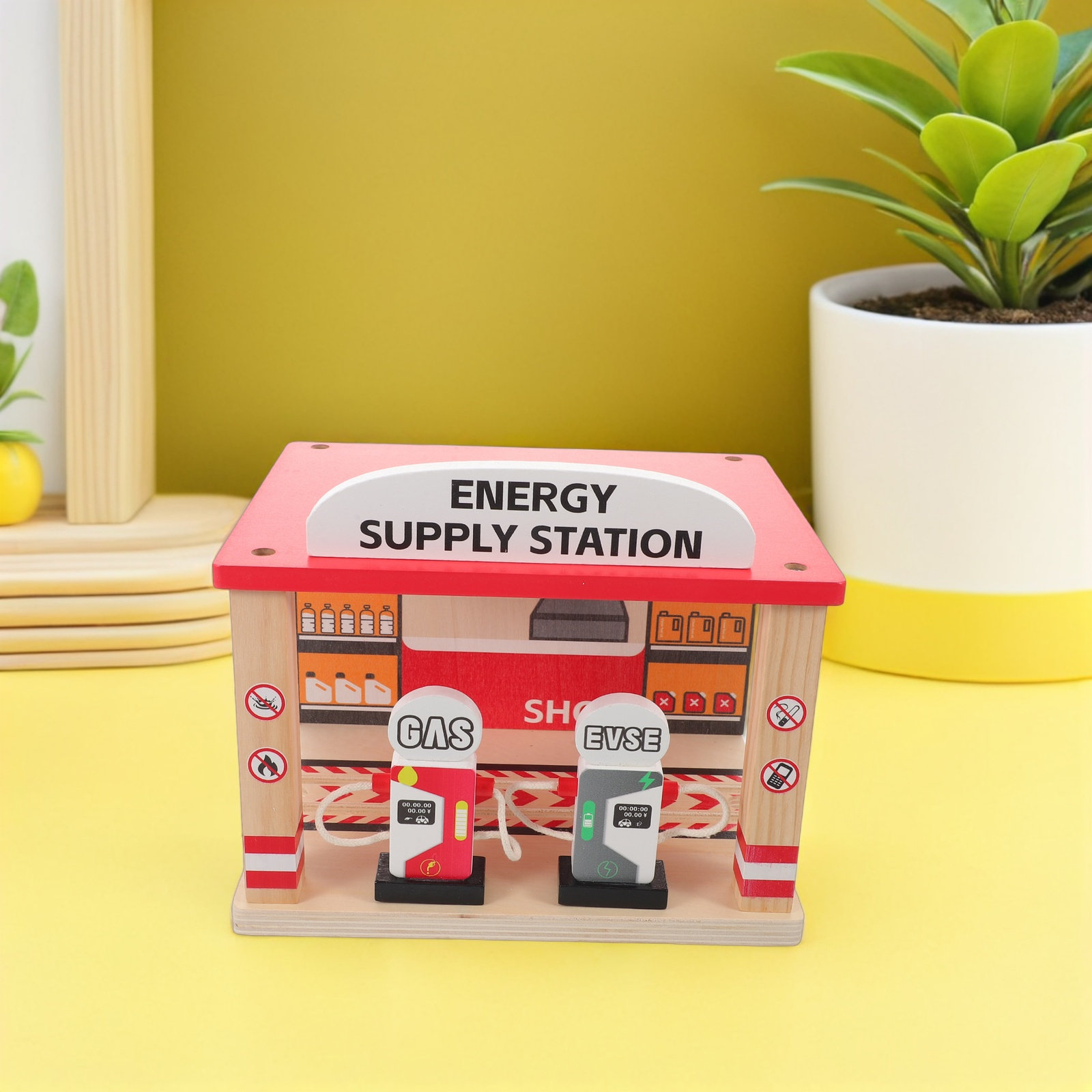 محطة وقود صغيرة للعب التمثيلي، - مراجعة Car Accessories Toy وسعره