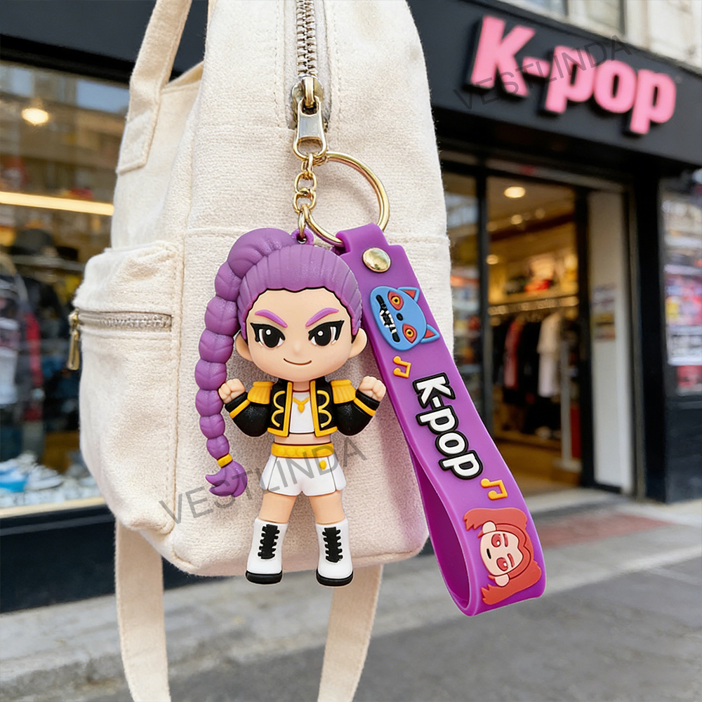 سلسلة مفاتيح KPop Demon Hunter - مراجعة Car Accessories Toy وسعره