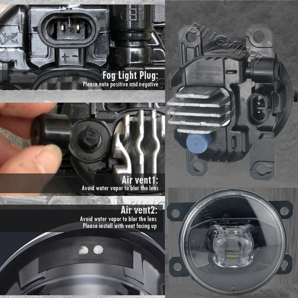 أضواء الضباب LED للسيارة مع عد - مراجعة Car Accessories Xl وسعره