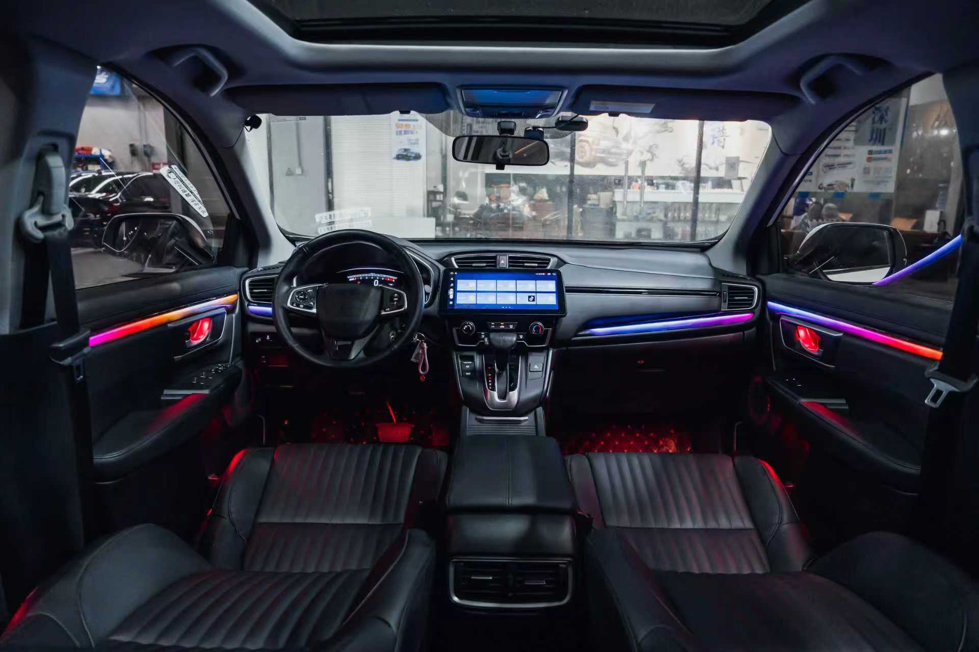 طقم إضاءة داخلية LED بـ64 لونً - مراجعة Car Accessories Honda وسعره