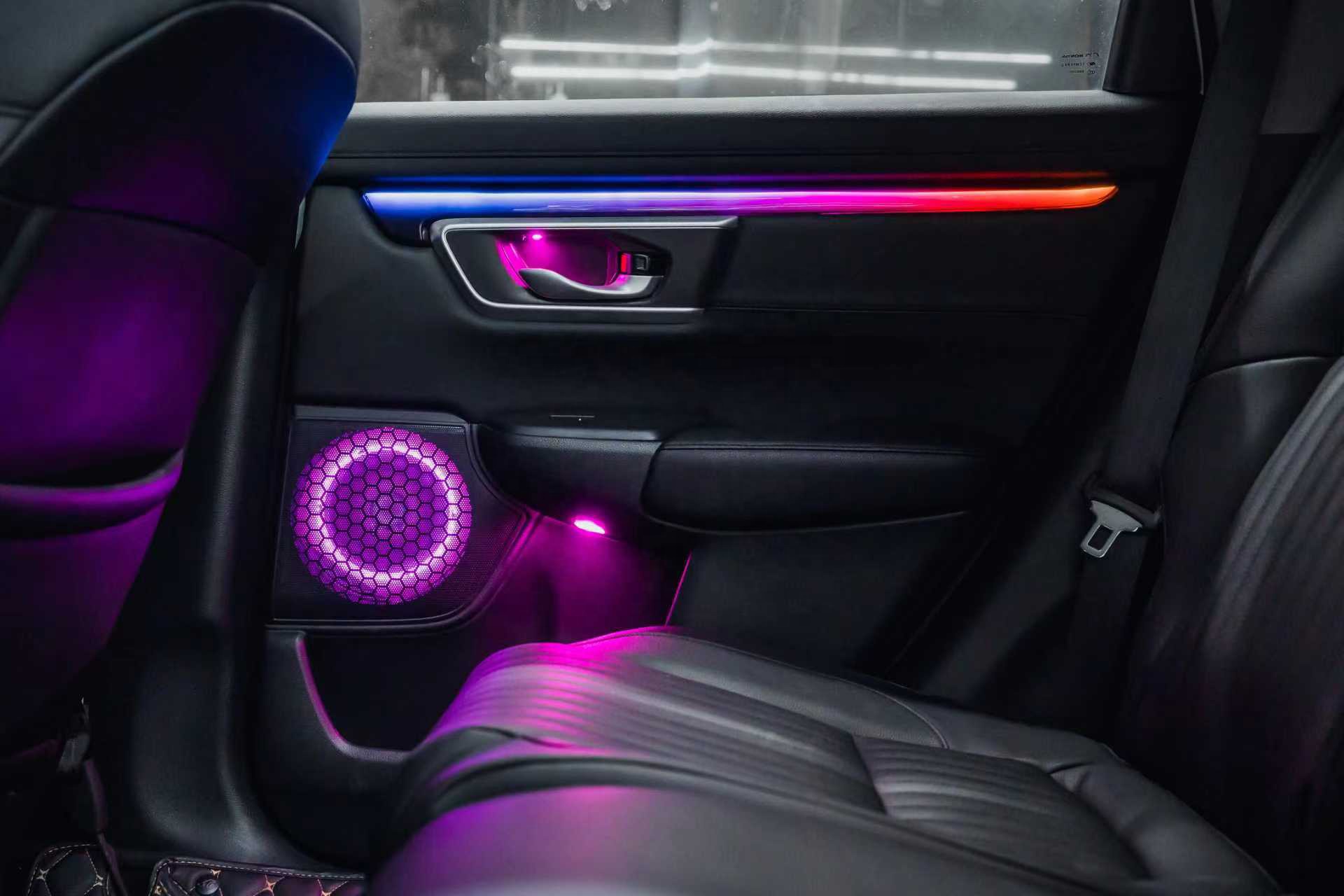 طقم إضاءة داخلية LED بـ64 لونً - مراجعة Car Accessories Honda وسعره