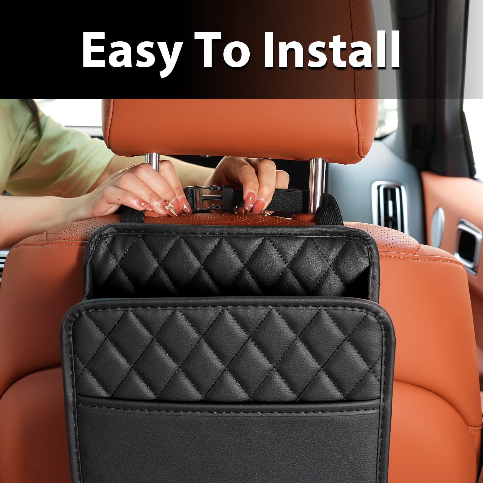 منظم خلفي لمقعد السيارة من الج - مراجعة Car Accessories Hanging وسعره