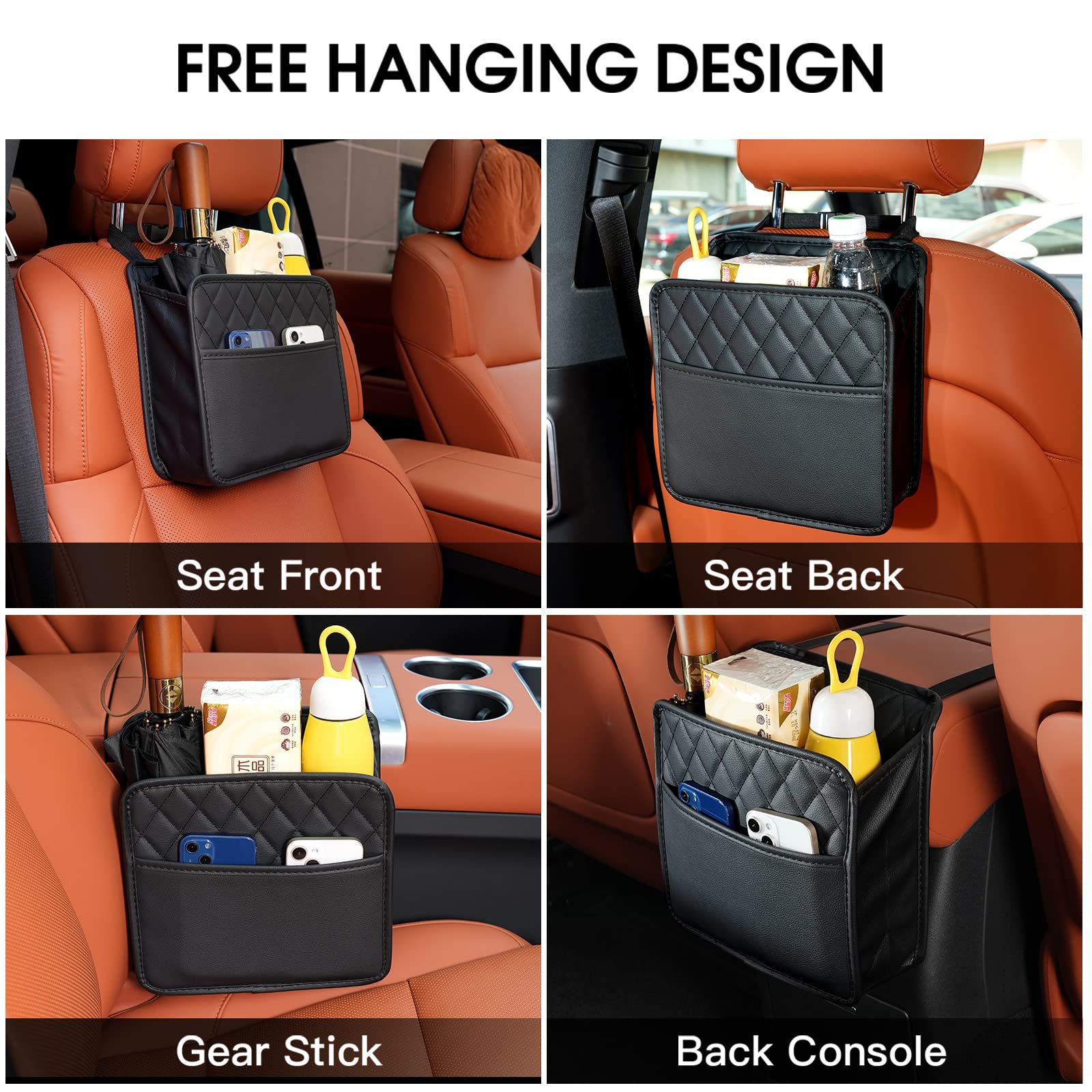 منظم خلفي لمقعد السيارة من الج - مراجعة Car Accessories Hanging وسعره