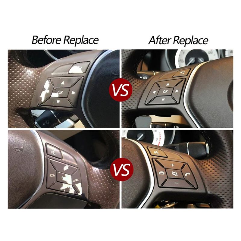 غطاء زر عجلة القيادة للسيارة A - مراجعة Steering Wheel Cover وسعره