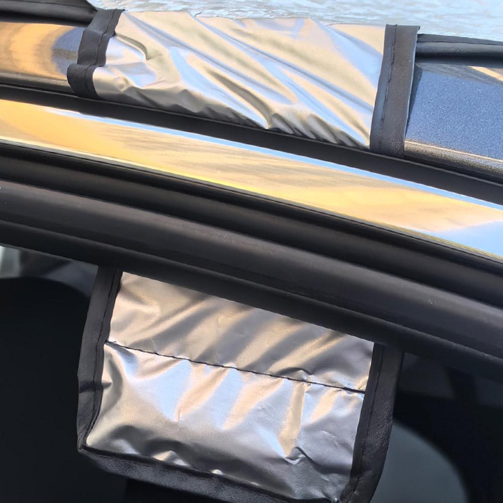 غطاء فتحة السقف للسيارة للحماي - مراجعة Car Accessories For Winter وسعره