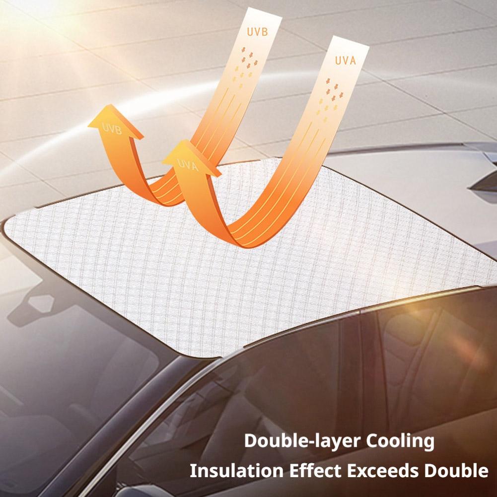 غطاء فتحة السقف للسيارة للحماي - مراجعة Car Accessories For Winter وسعره