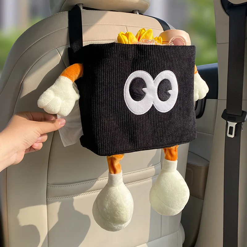 سلة مهملات السيارة بن الكرتون  - مراجعة Car Accessories Hanging وسعره