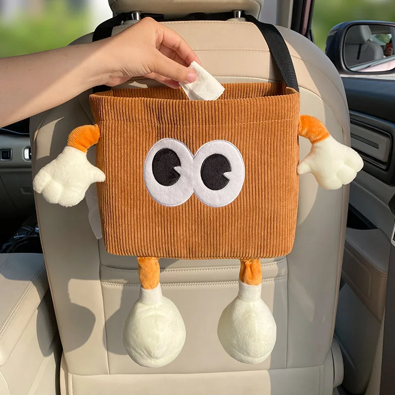 سلة مهملات السيارة بن الكرتون  - مراجعة Car Accessories Hanging وسعره