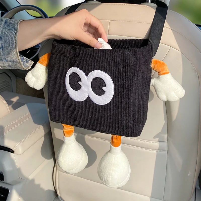 سلة مهملات السيارة بن الكرتون  - مراجعة Car Accessories Hanging وسعره