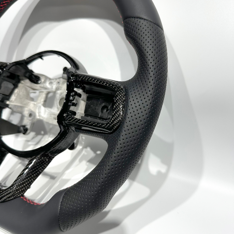 غطاء من ألياف الكربون الأسود م - مراجعة Steering Wheel Cover وسعره