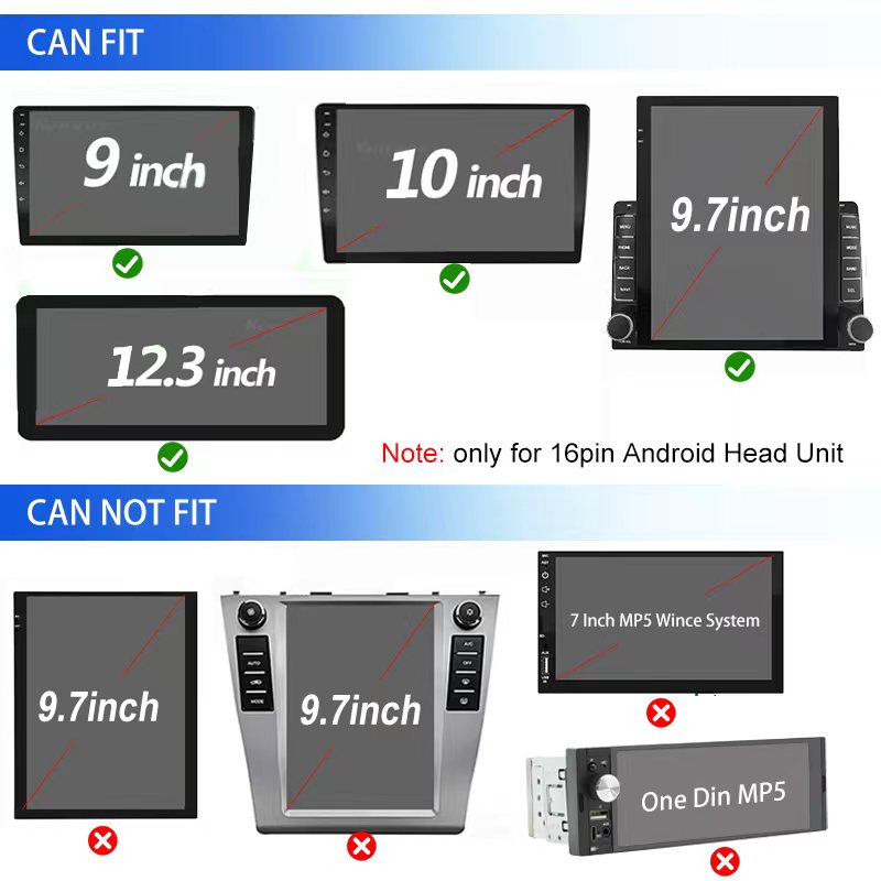 16pin سيارة أندرويد راديو ستير - مراجعة Car Accessories Usa وسعره