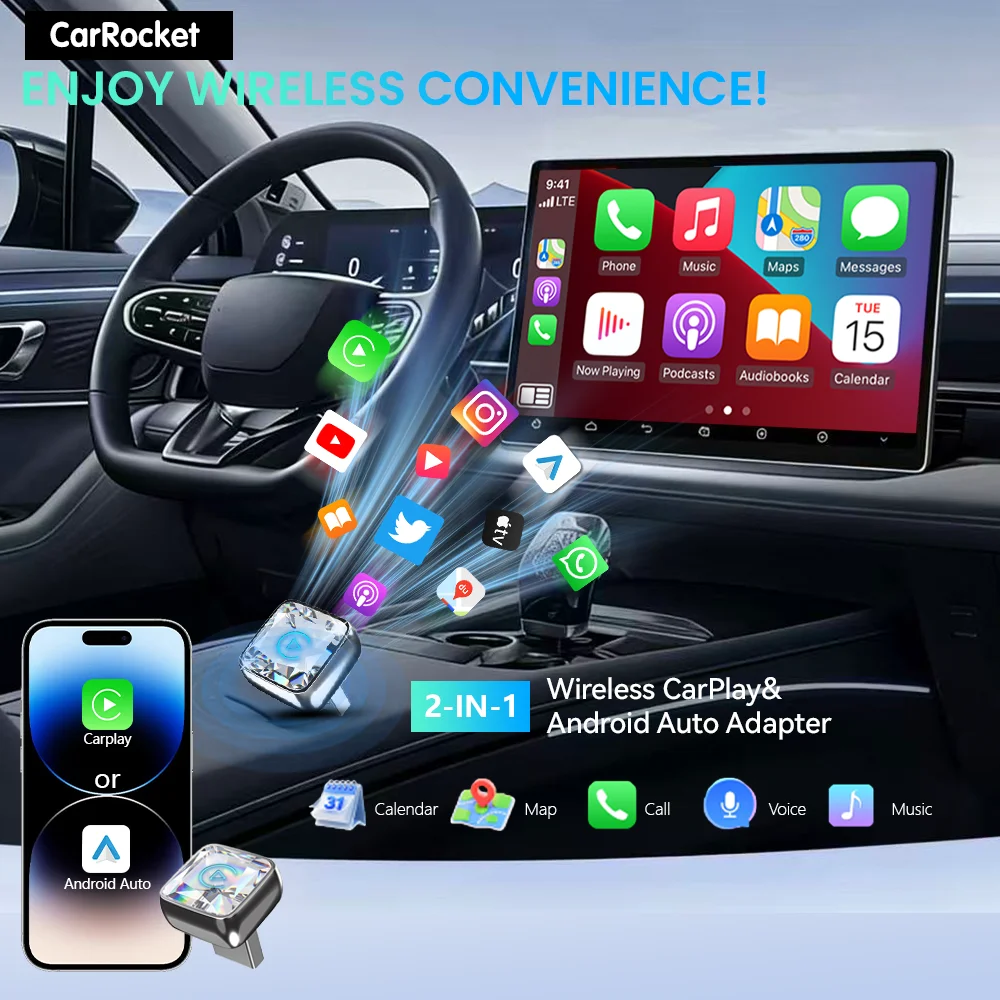 محول لاسلكي CarRocket Mini 2 ف - مراجعة Car Accessories Usa وسعره