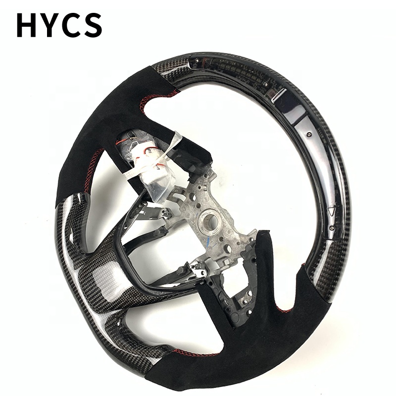 غطاء عجلة قيادة مخصص من ألياف  - مراجعة Steering Wheel Cover وسعره