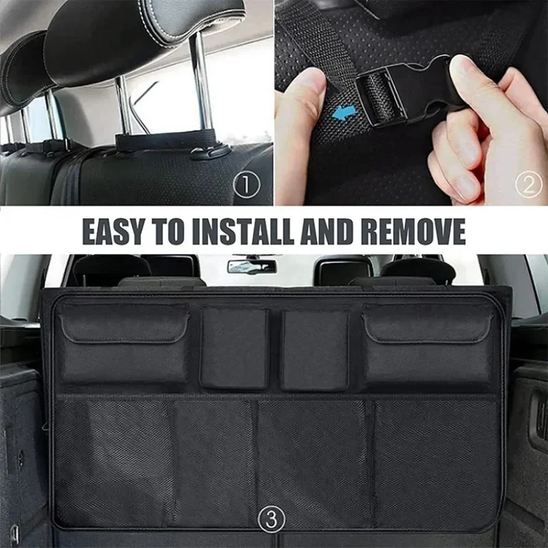 حقيبة تخزين شبكية قابلة للتعدي - مراجعة Car Accessories Hanging وسعره