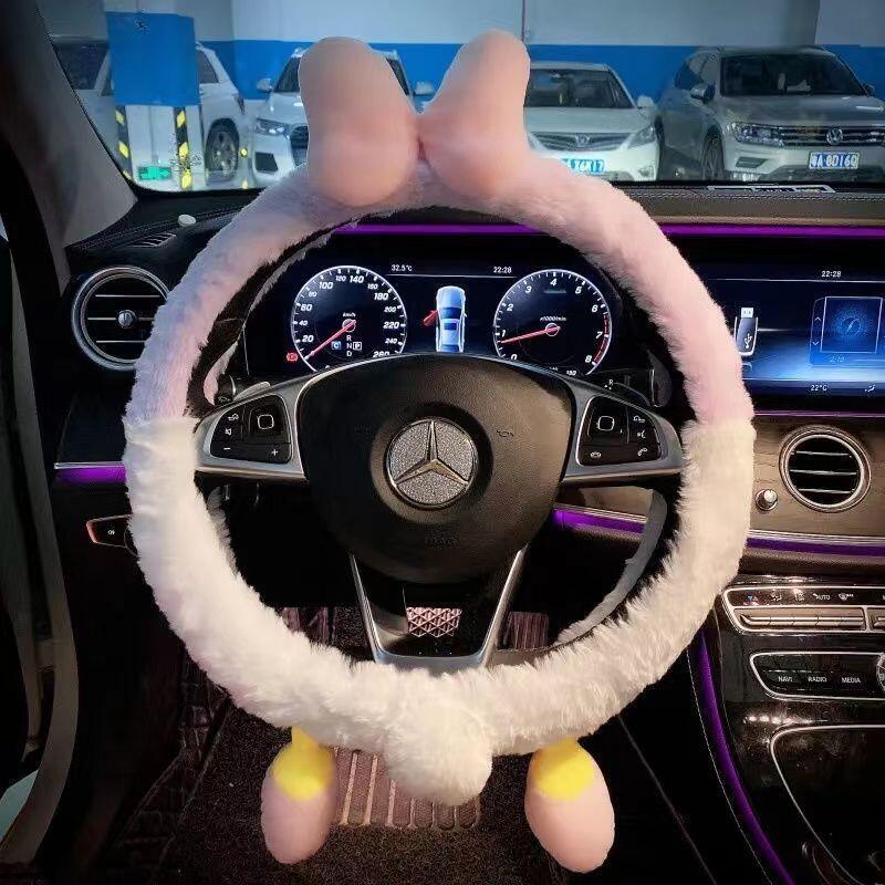 غطاء عجلة قيادة ديزني لطيف على - مراجعة Car Accessories For Winter وسعره